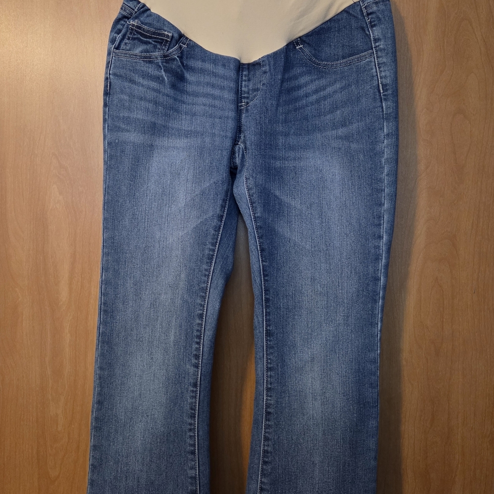 Oh Baby by Motherhood Classic Blue Straight Leg Jeans